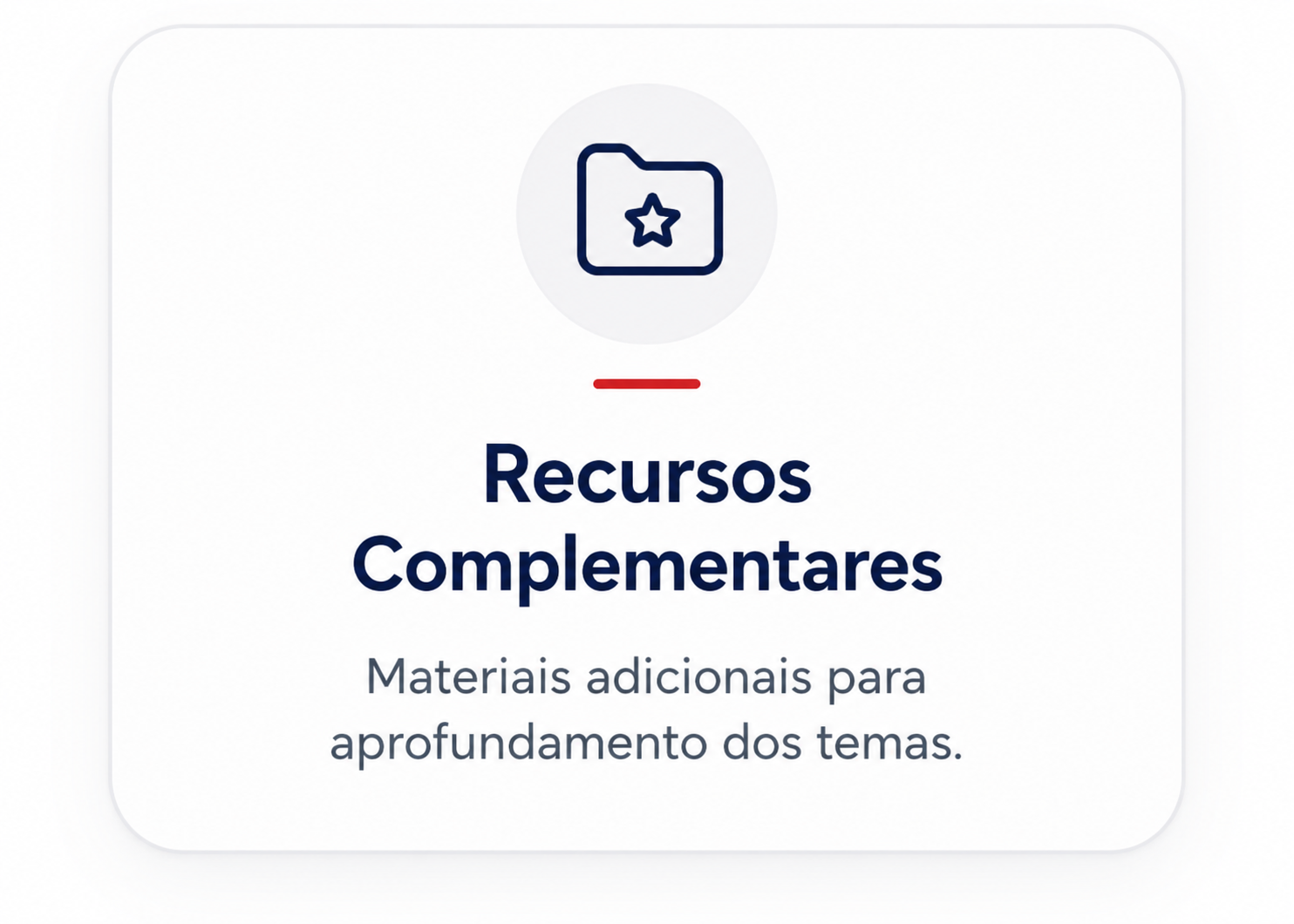 Recursos Complementares